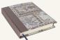 Preview: Notebook motif old world map brown